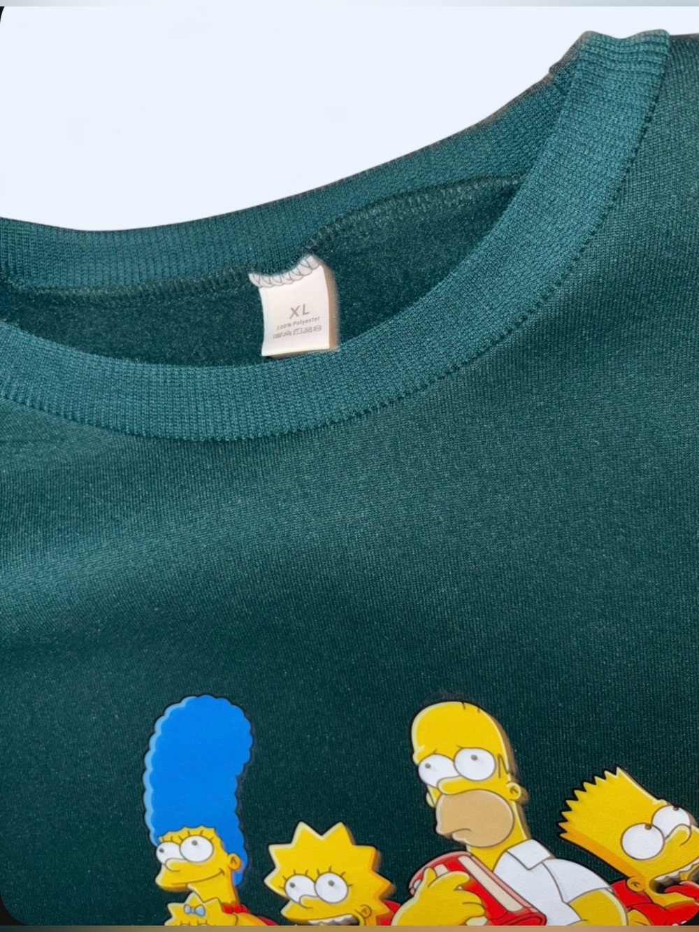 Simpsons Matching Lounge Set XL Crewneck & Joggers - Picture 7 of 8